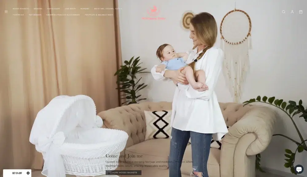 Reklama Google Ads Sklep Internetowy My Happy Baby reklama firmy budowlanej w internecie w UK - agencja reklamowa w uk