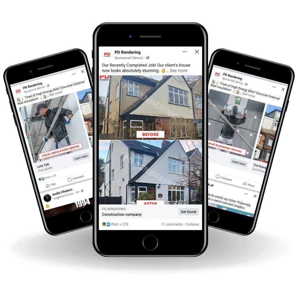 Prowadzenie Social Media dla Firmy Ociepleniowej w Anglii