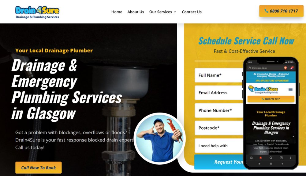 reklama firmy budowlanej w internecie w UK - agencja reklamowa w uk