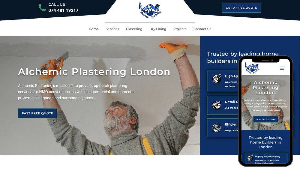 reklama firmy budowlanej w internecie w UK - agencja reklamowa w uk